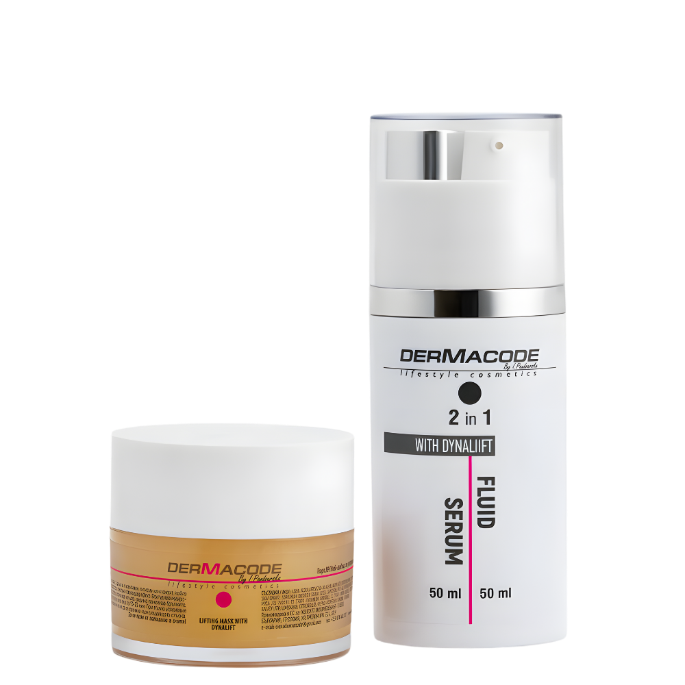 2 в 1 Серум с диналифт 7% 50 мл + Флуиден крем с диналифт 50 мл + ПОДАРЪК: Гел-Маска с диналифт 50 мл