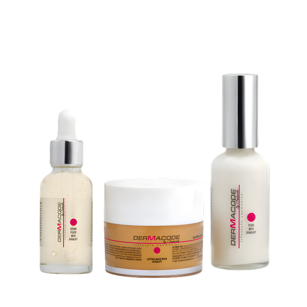 Серия с Диналифт 7% 30 мл + Флуиден крем с диналифт 50 мл + ПОДАРЪК: Гел-Маска с диналифт 50 мл