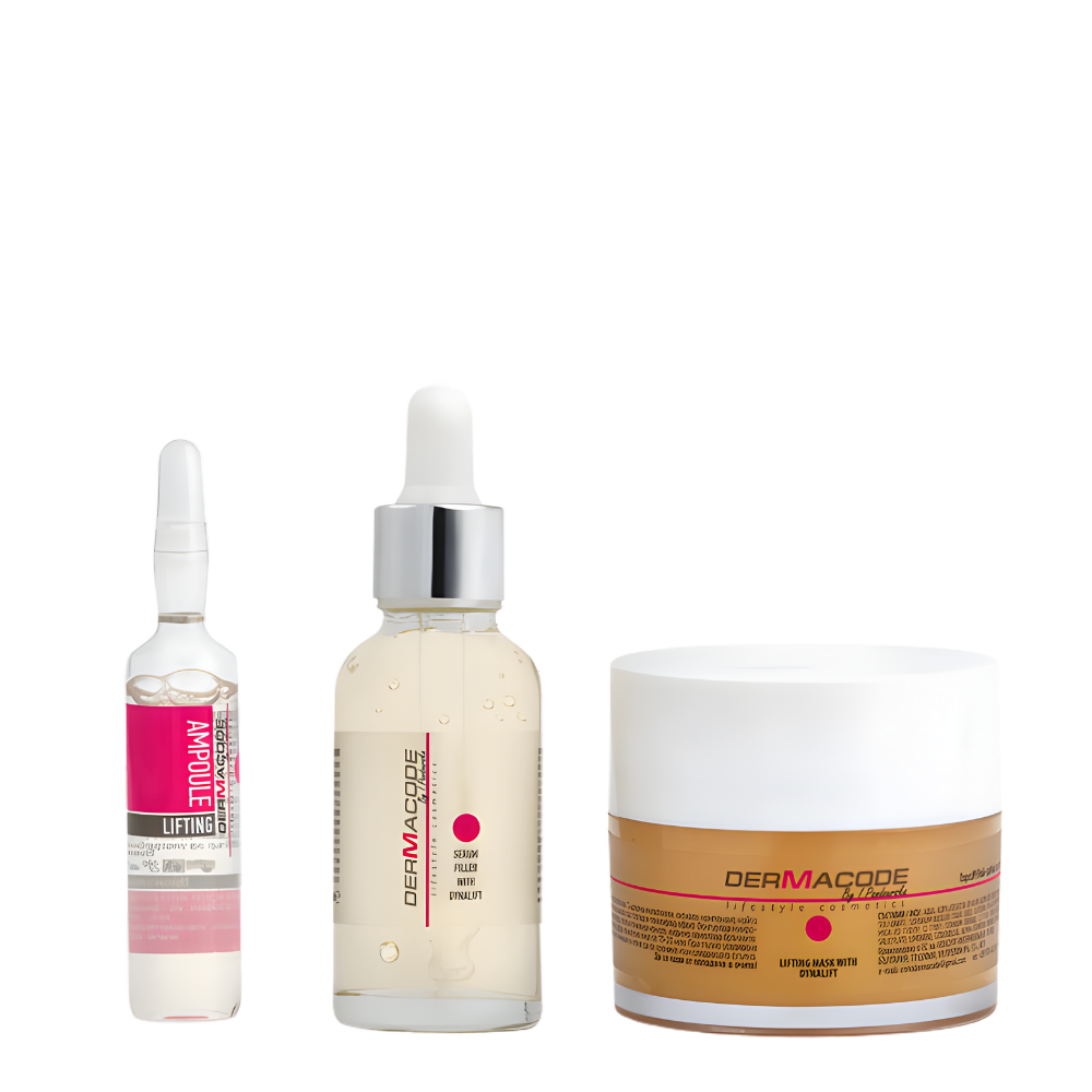 Серум с диналифт 7% 30 мл + Гел-Маска с диналифт 50 мл + подарък Ампула с диналифт 10 мл