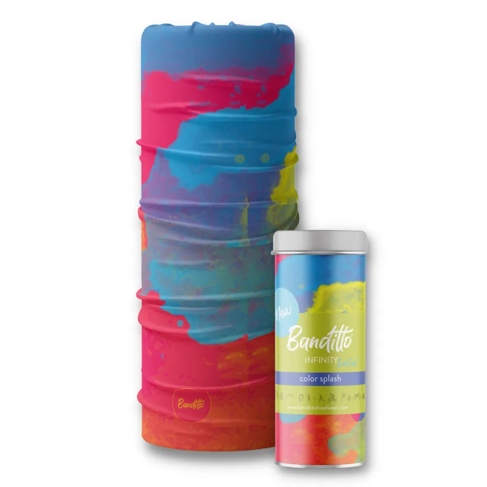 COLOR SPLASH BANDANA