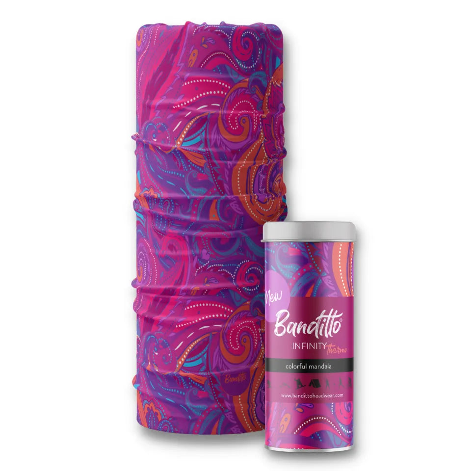 COLORFUL MANDALA BANDANA