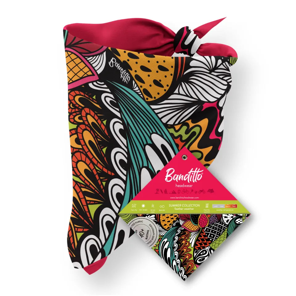 FEATHER WEATHER BANDANA