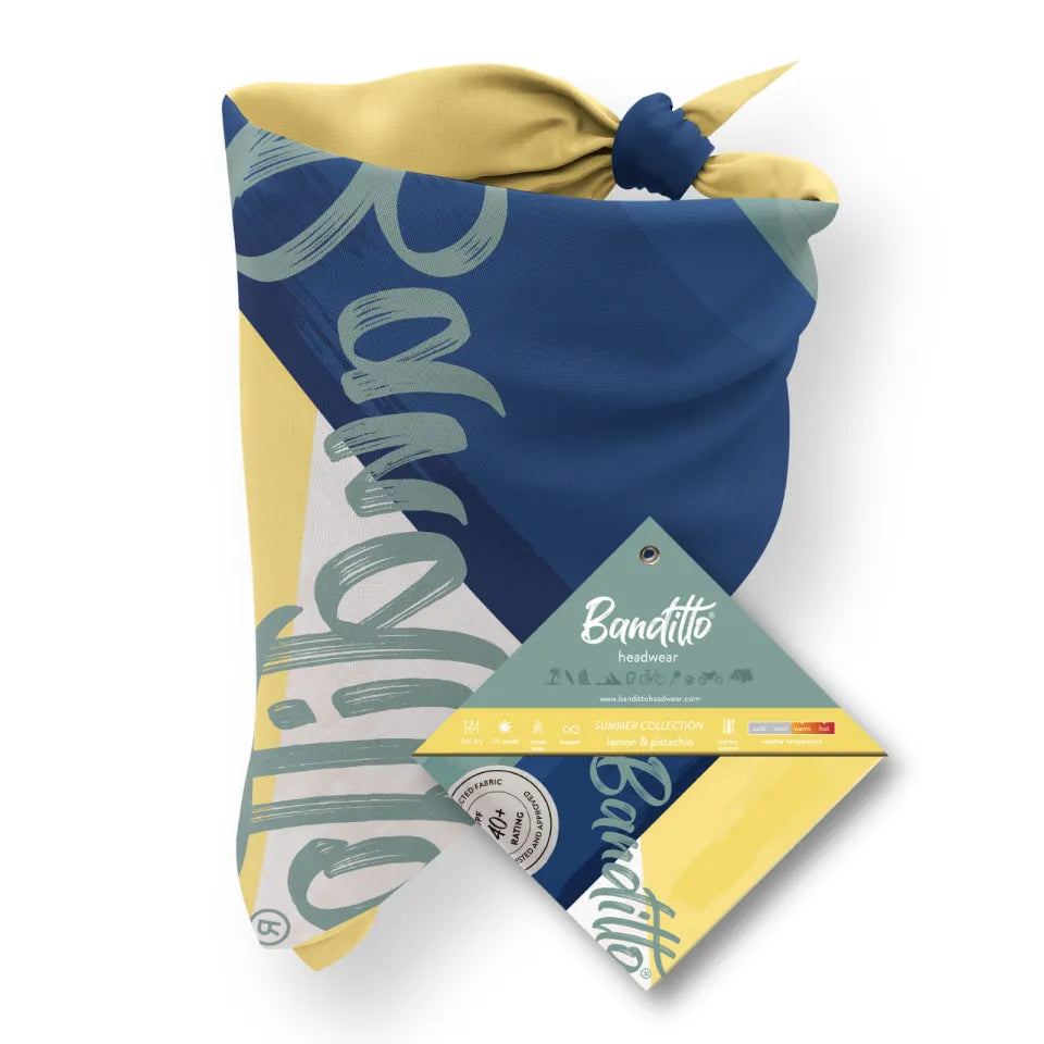 LEMON & PISTACHIO BANDANA