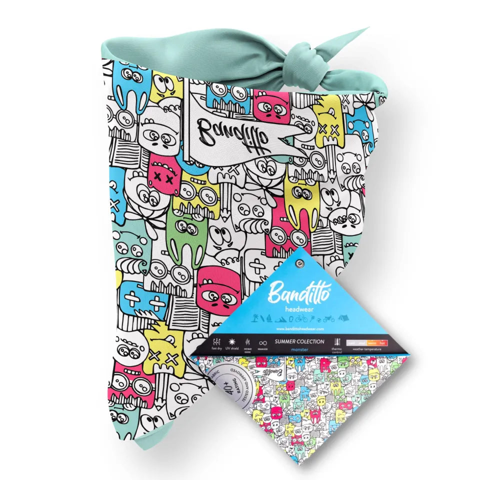MONSTERS BANDANA
