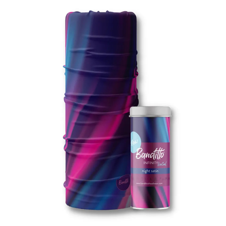 NIGHT SATIN BANDANA