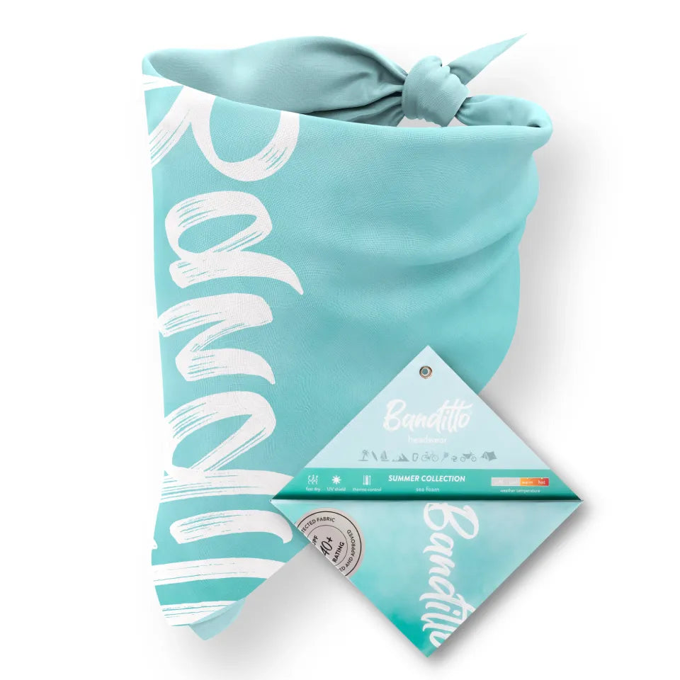 SEA FOAM BANDANA