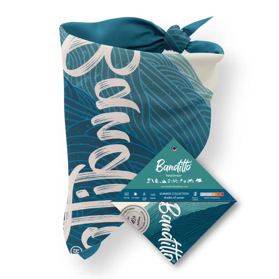 SHADES OF OCEAN BANDANA