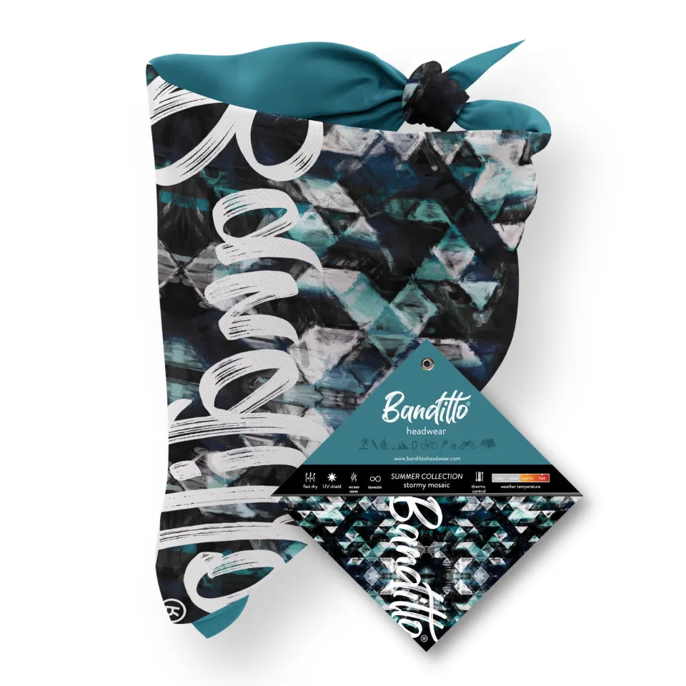 STORMY MOSAIC BANDANA