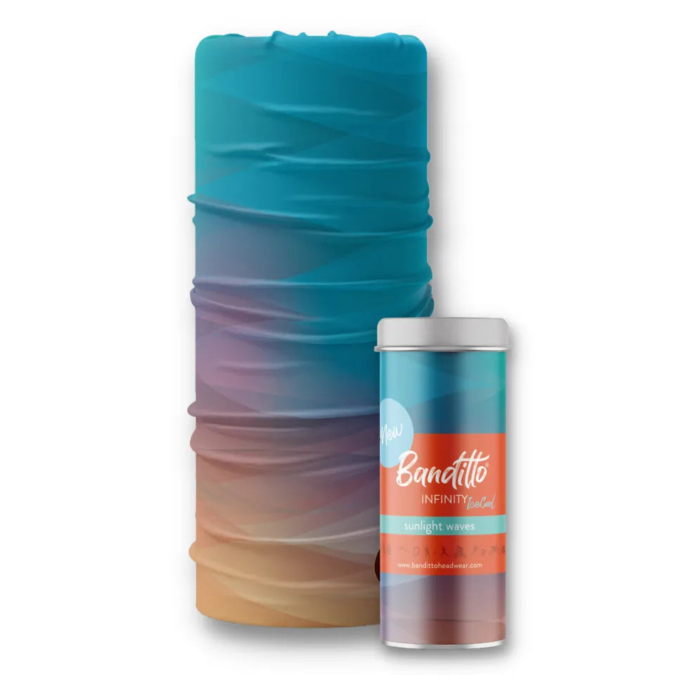 SUNLIGHT WAVES BANDANA