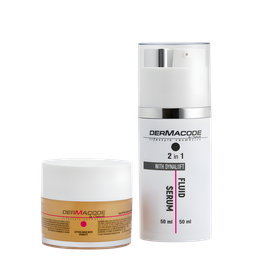 [10001666666] 2 в 1 Серум с диналифт 7% 50 мл + Флуиден крем с диналифт 50 мл + ПОДАРЪК: Гел-Маска с диналифт 50 мл