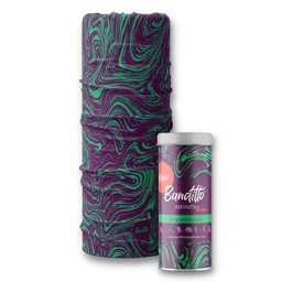 [BIT-020] GEOGRAPHICAL PURPLE BANDANA