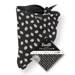 [BP-025] MONOCHROME CIRCLE BANDANA
